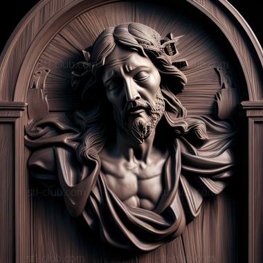 3D model st jesus (STL)